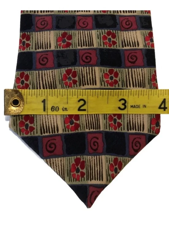 J. Garcia "Snail Garden" Collection Nine Silk Tie - Grateful Dead Art - Picture 7 of 8